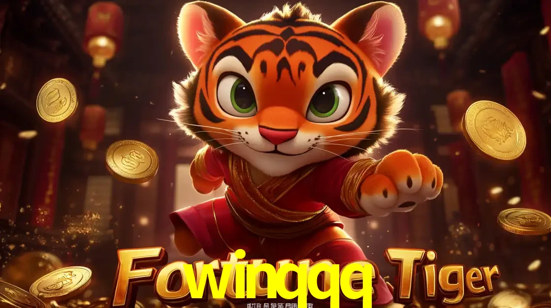 O carismático mascote do jogo de slot Fortune Tiger, um tigre fofo em pose de artes marciais, pronto para trazer sorte e multiplicadores de ganhos no cassino online winqqq.